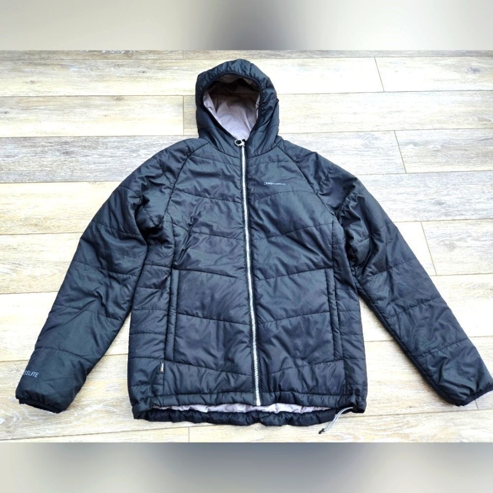Craghoppers Compresslite black lightweight  puffer  hiking outdoor size med